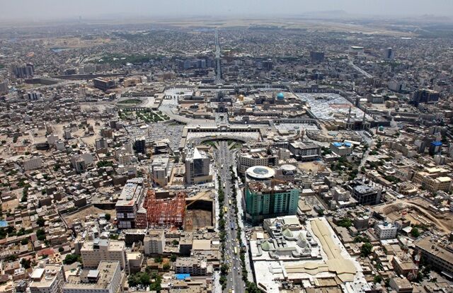 کیفیت سه هوای منطقه کلانشهر مشهد آلوده است