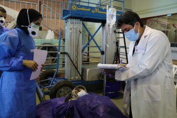 فعالیت مرکز بستری موقت بیماران کرونایی با ظرفیت 80 تخت در بابل