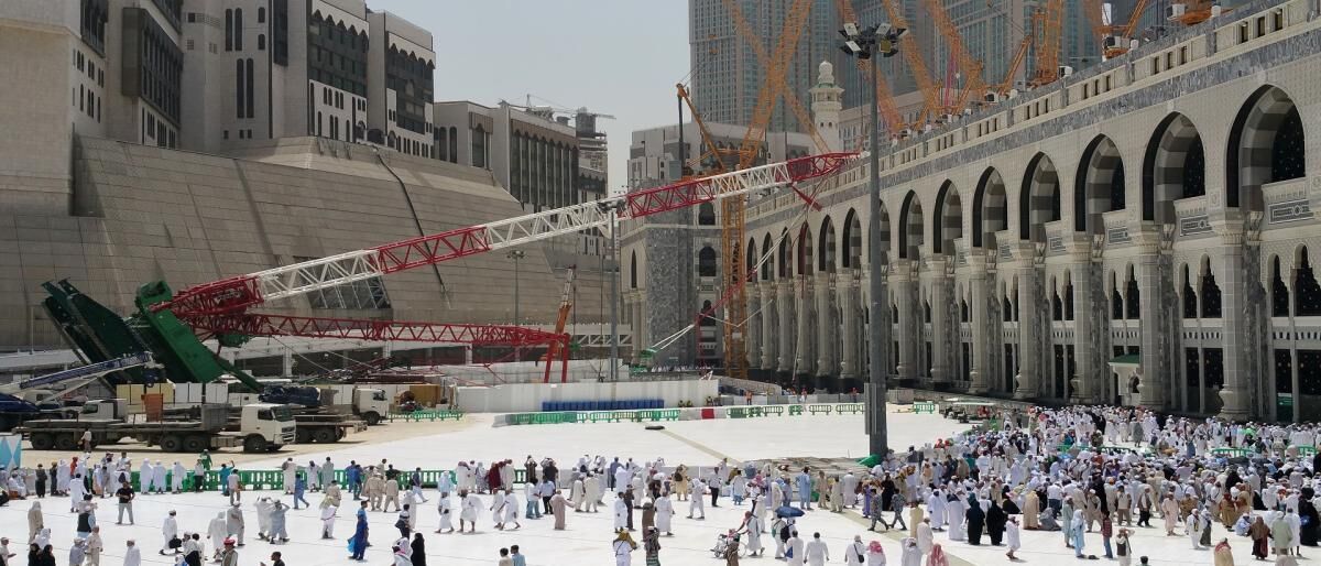 دادگاه سعودی عوامل فاجعه سقوط جرثقیل در مسجد الحرام را تبرئه کرد