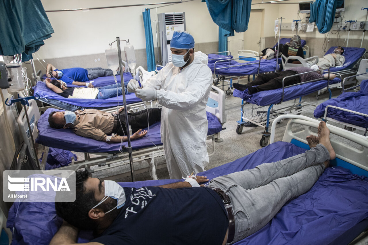 افزایش چهار برابری مراجعه بیماران به بیمارستان های خوزستان