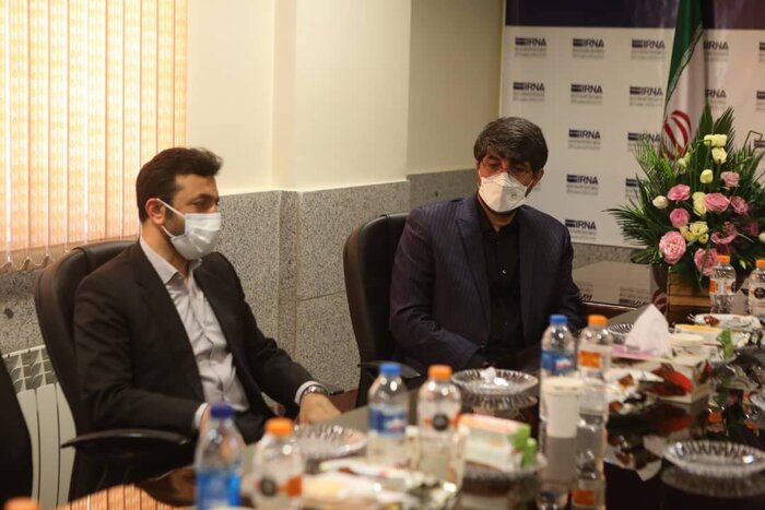 حضور جمعی از مدیران استان مرکزی به مناسبت روز خبرنگار در ایرنا