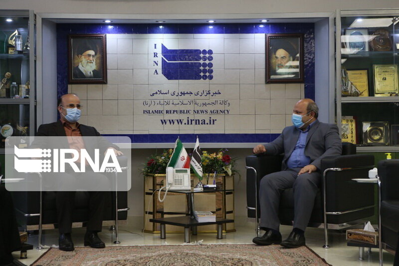 شهردار منطقه ۶ تهران از ایرنا بازدید کرد