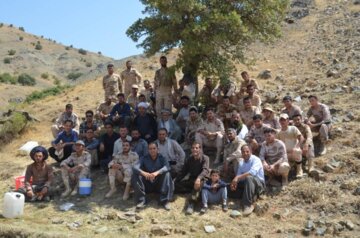 حضور مرزبانان سردشت در مناطق روستایی صفر مرزی