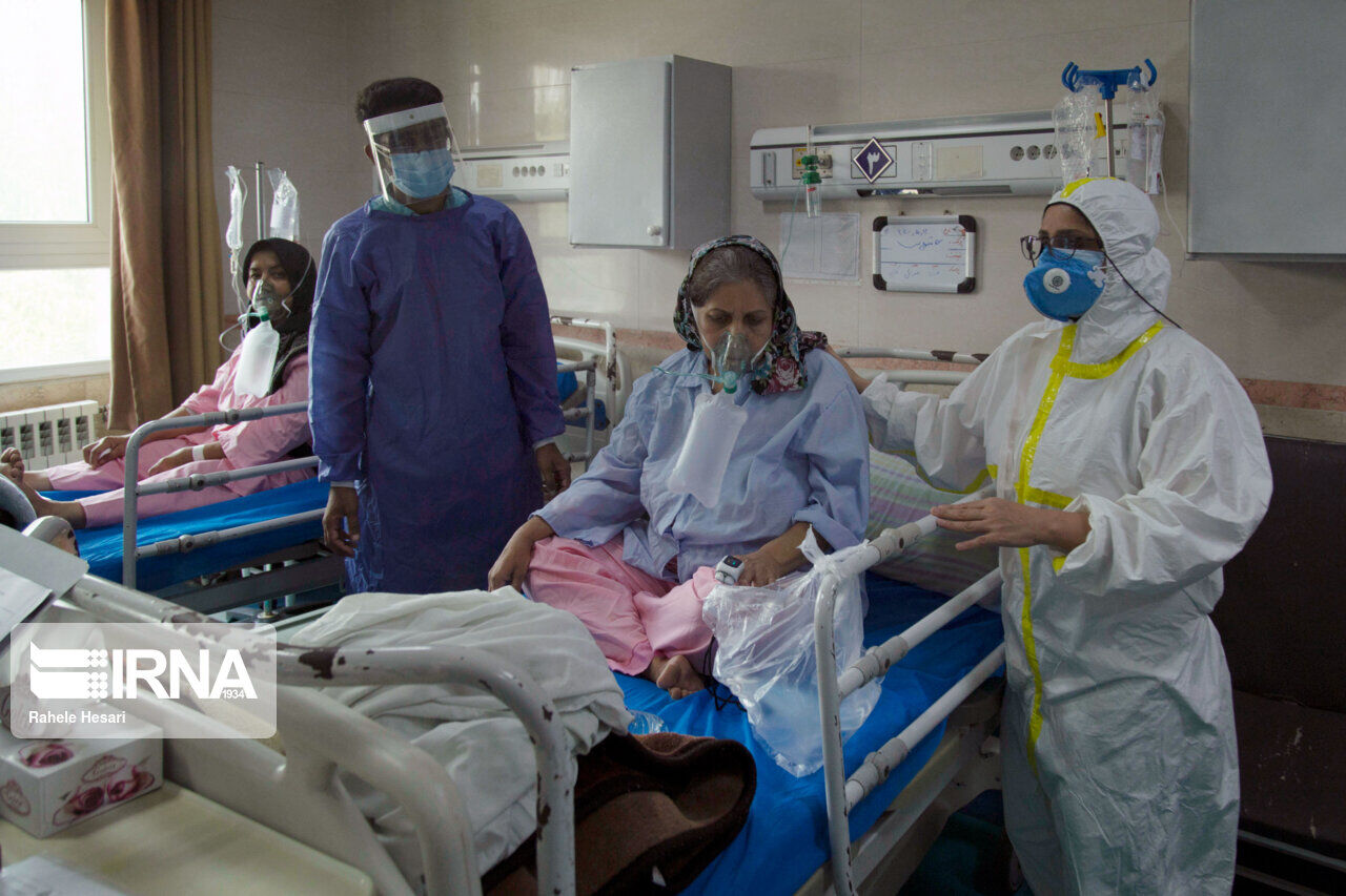 تنها بیمارستان محمودآباد توسط کرونا محاصره شد