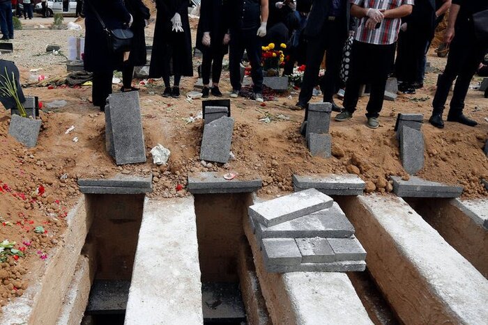 ۴۰ درصد متوفیان کرونایی کشور در بهشت زهرا (س) تهران دفن شدند