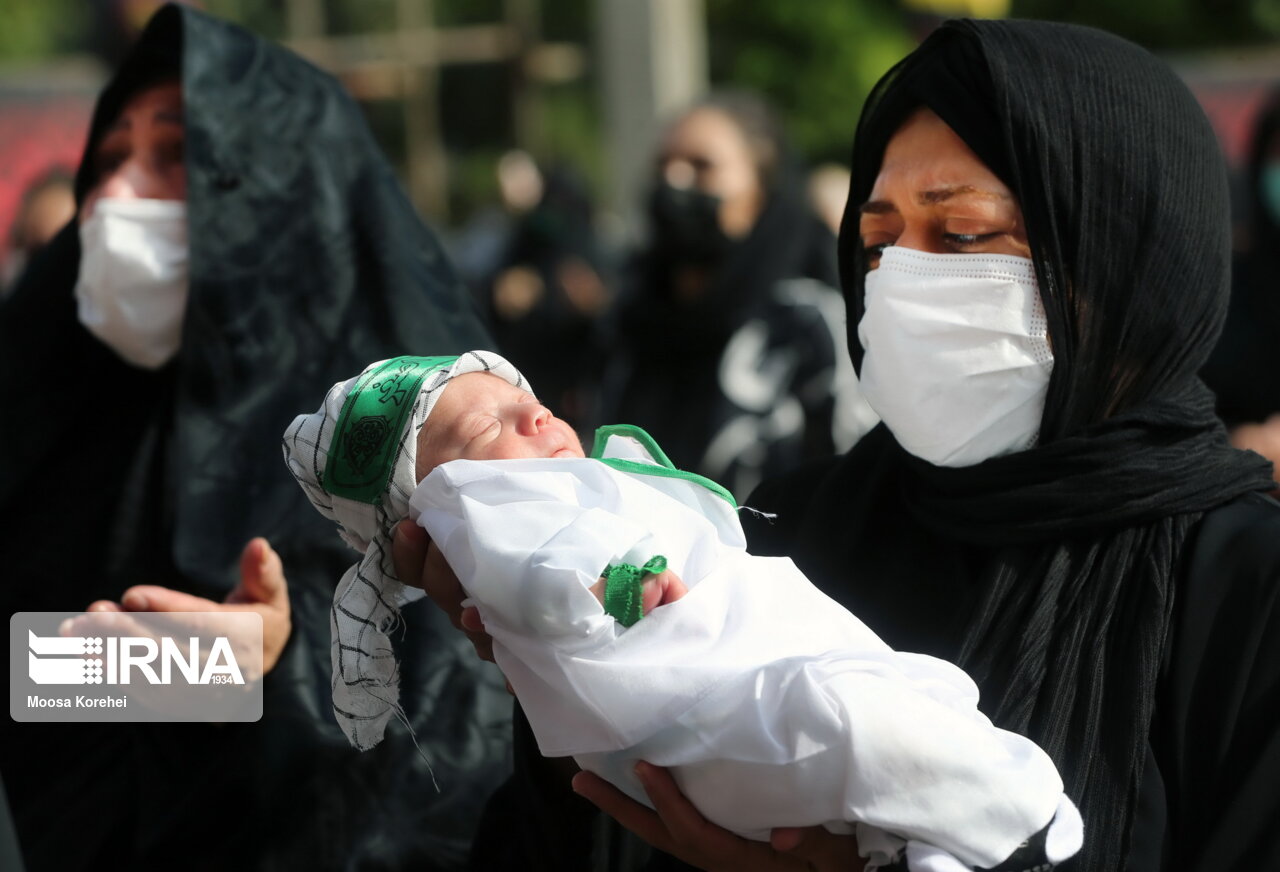 همایش شیرخوارگان حسینی در اراک برگزار شد