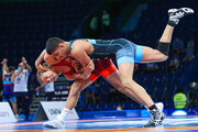 Iraner gewinnt die Goldmedaille bei der Wrestling-Weltmeisterschaft in Russland