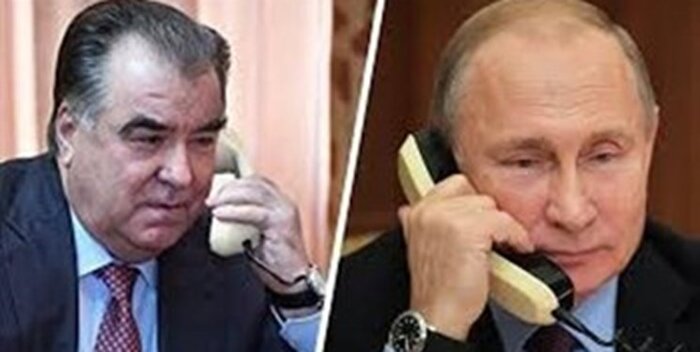 گفت وگوی سران روسیه و تاجیکستان درباره افغانستان