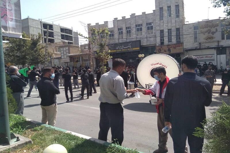 ۴۴هزار عزادار حسینی از طرح نذر سلامت هلال احمر خوزستان بهره‌مند شدند