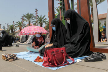 عزاداری و نماز ظهر عاشورا در رشت‎‎