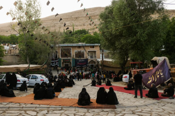 تعزیه روز عاشورا روستای وفس شهرستان کمیجان