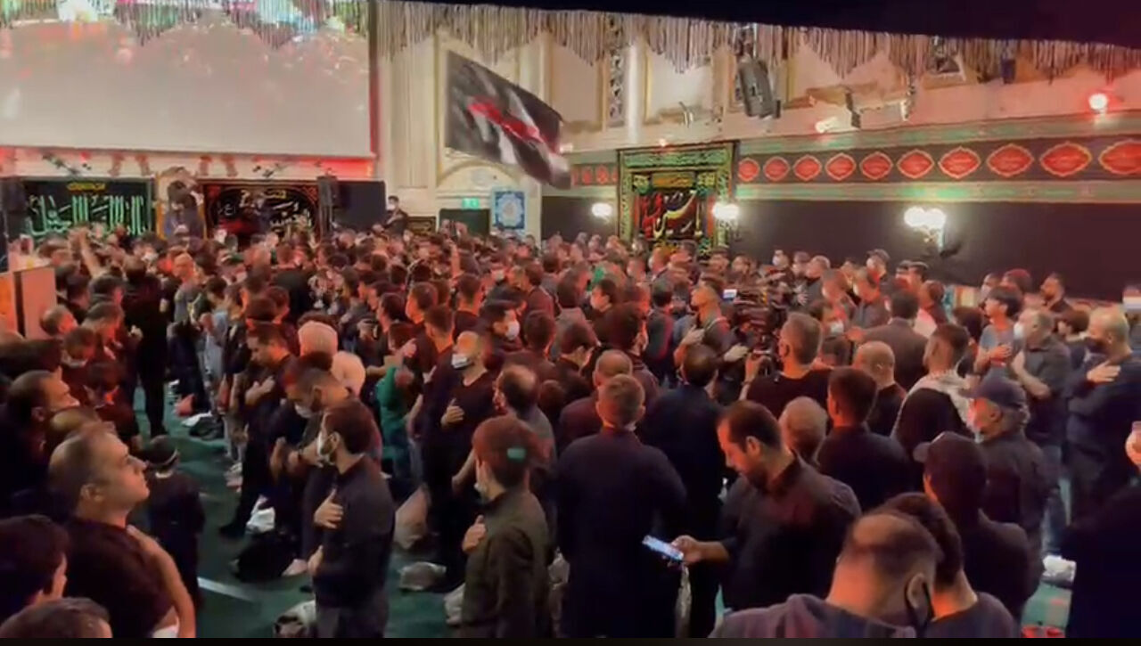 European Shias mark Imam Hussein (AS) martyrdom anniv.