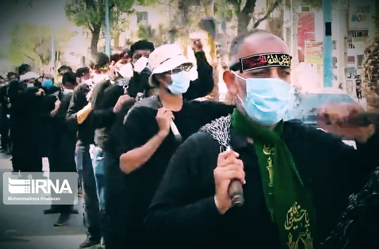 فیلم - شور حسینی همراه با رعایت پروتکل‌های بهداشتی در اهواز