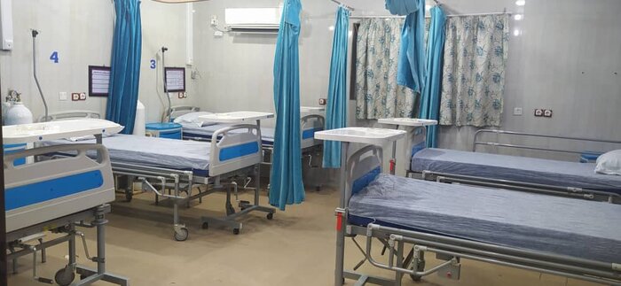 ظرفیت سه بیمارستان آبادان توسط بیماران کرونایی  تکمیل شد