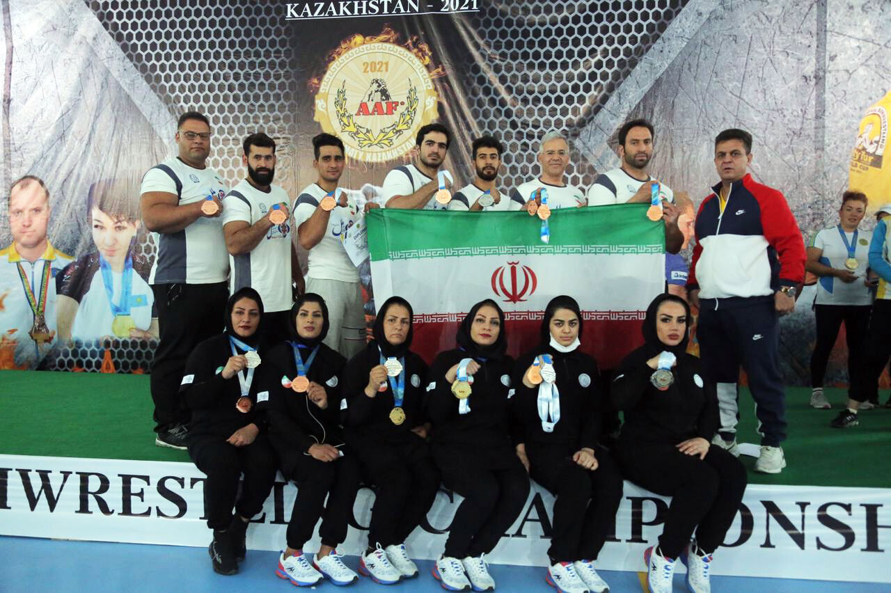 Iranian arm wrestling team stands third in Asia IRNA English