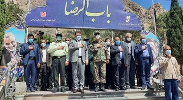 دولتمردان کرمانی با آرمان های شهدا تجدید میثاق کردند