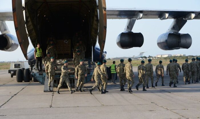 بازگشت نظامیان آذربایجانی از افغانستان به باکو