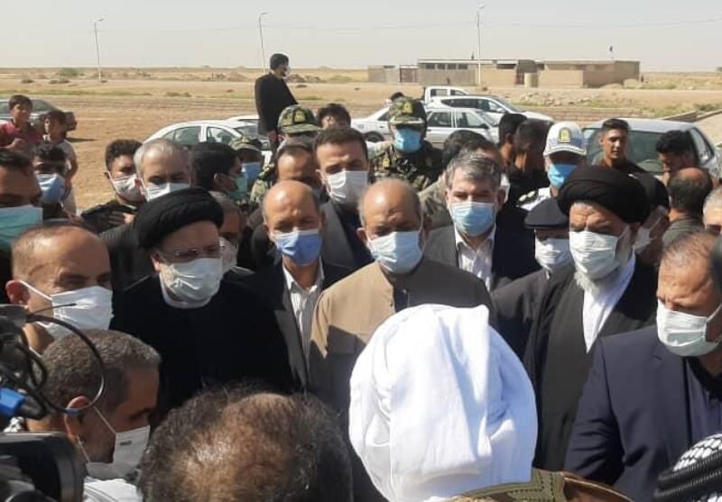 طرح آبرسانی به روستای جفیر با حضور رییس جمهوری به بهره برداری رسید