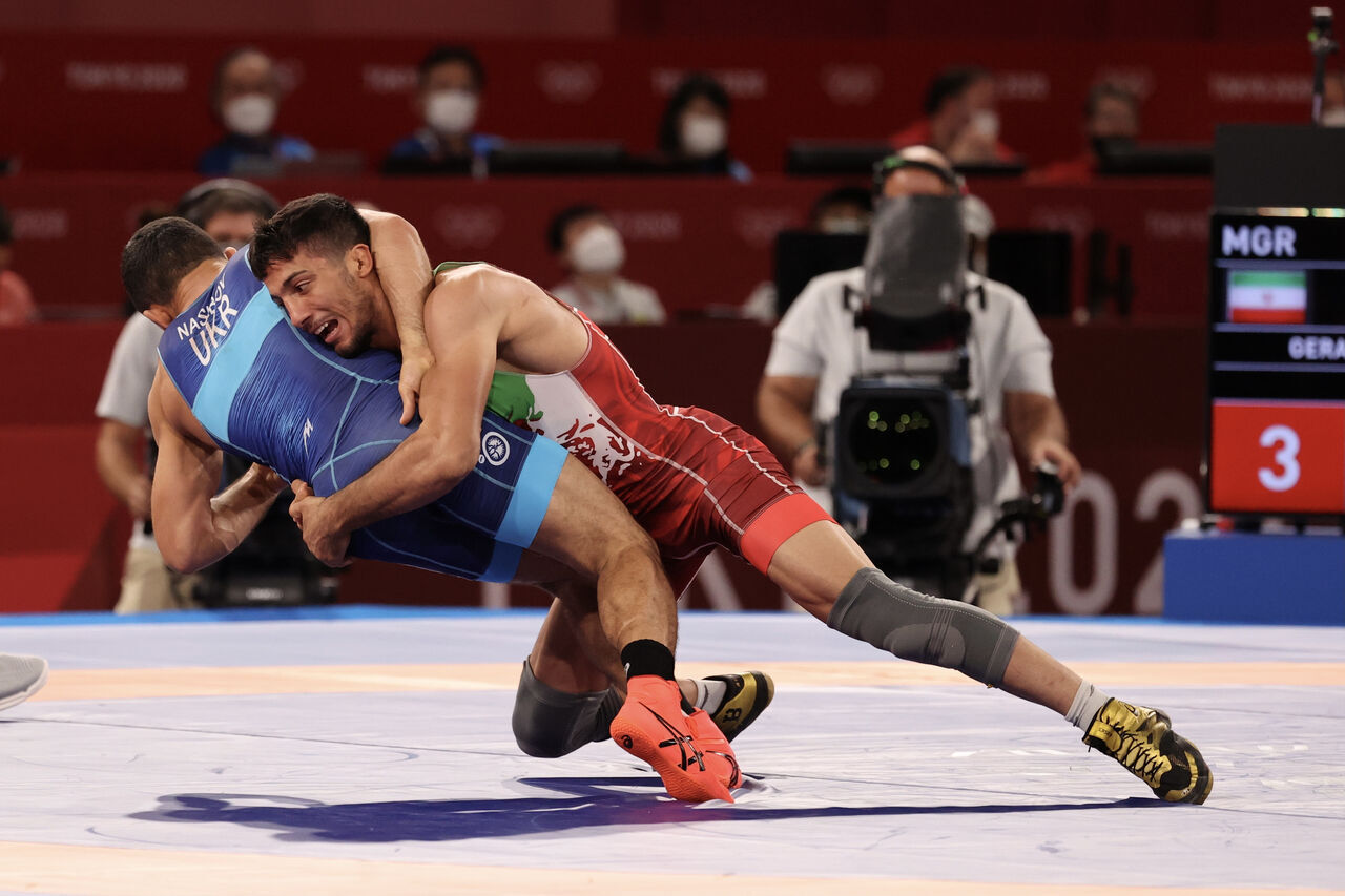 UWW: Iran wrestlers stand 2nd, 3rd in Tokyo