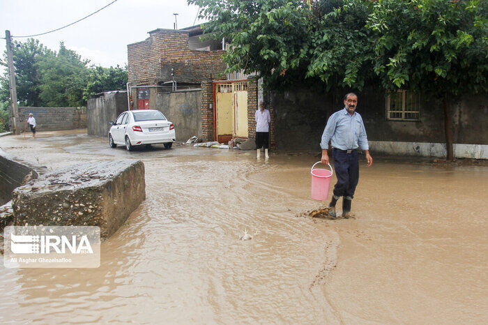 هواشناسی مازندران نسبت به آبگرفتگی معابر عمومی هشدار داد