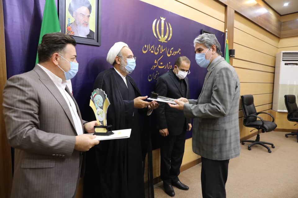 ۱۸ دستگاه اجرایی زنجان در جشنواره شهید رجایی تجلیل شدند