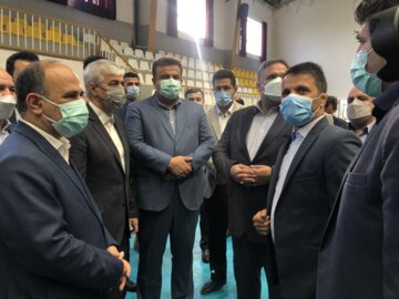 بازدید سید حمید سجادی وزیر ورزش و جوانان از پروژه های ورزشی شهرستان رامسر