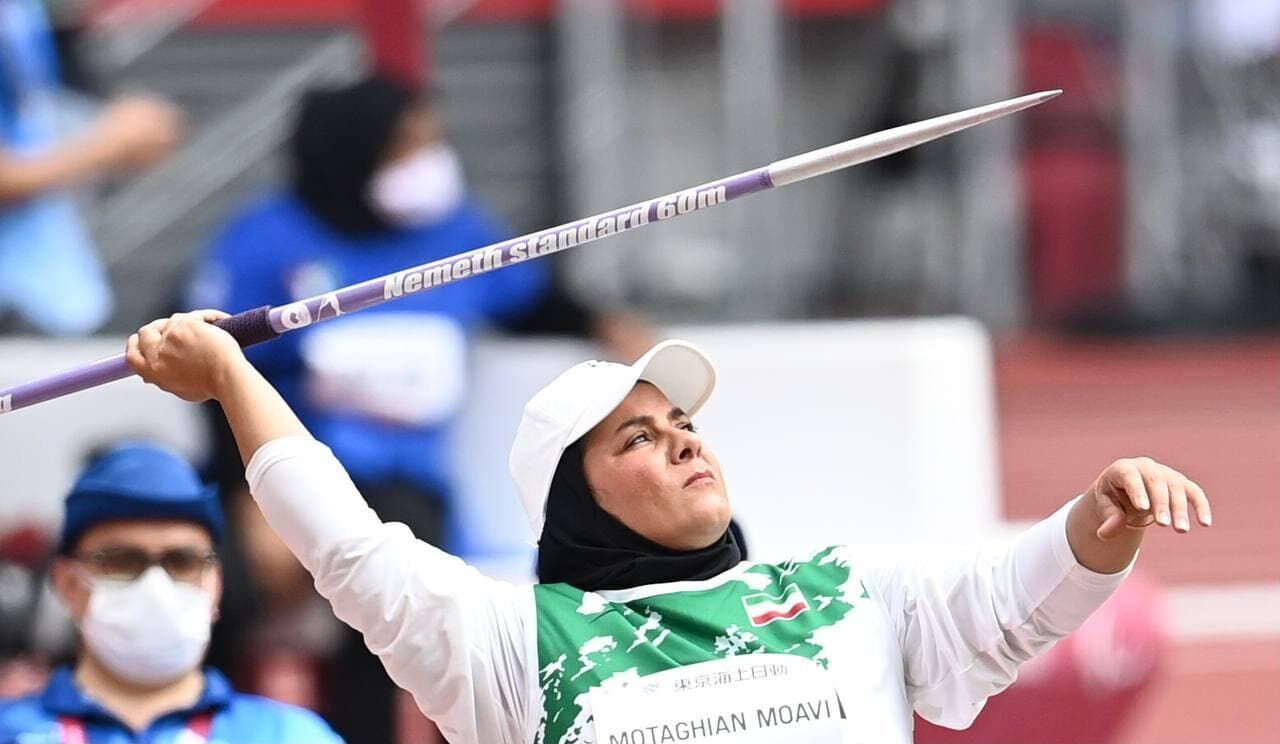 La atleta Hashemie Motaqian, sexta iraní medallista de oro en los Juegos Paralímpicos de Tokio