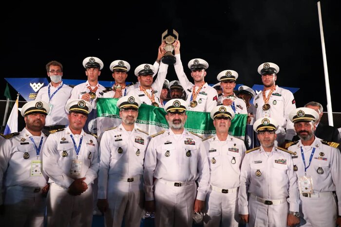 ایران و روسیه به طور مشترک قهرمان مسابقات غواصی ارتش‌های جهان شدند