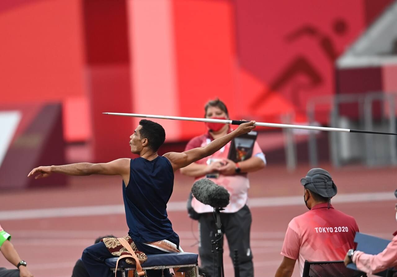 Iran javelin thrower breaks world record, bags gold in Tokyo