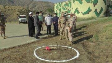 حضور معاون بهداشت و درمان ناجا در منطقه مرزی سردشت آذربایجان غربی