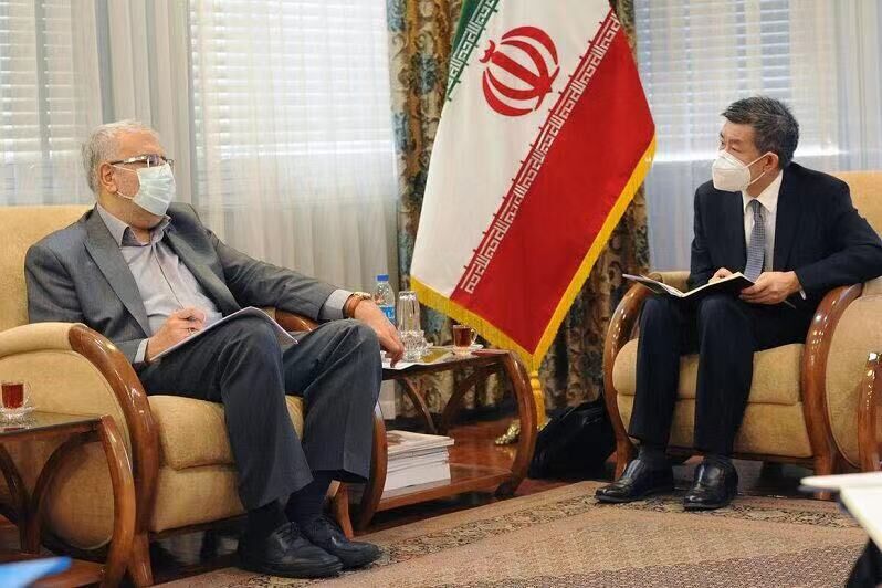 伊朗石油部长会见中国石油天然气集团公司中东区负责人