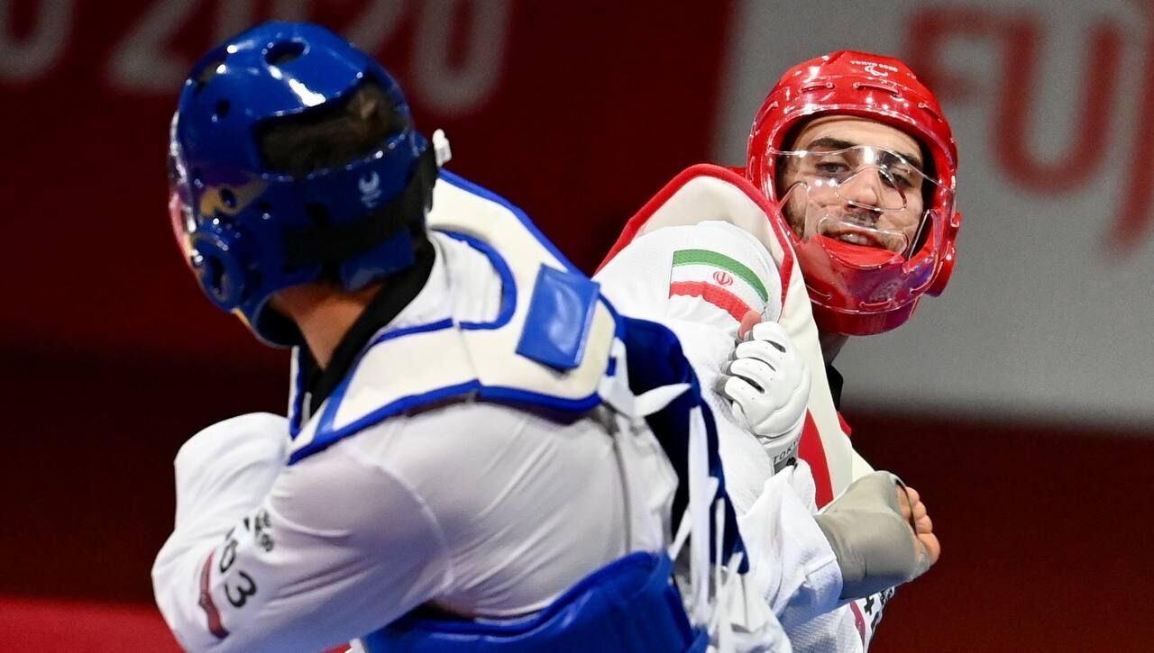 Taekwondoka iraní consigue la medalla de plata en los Juegos Paralímpicos de Tokio