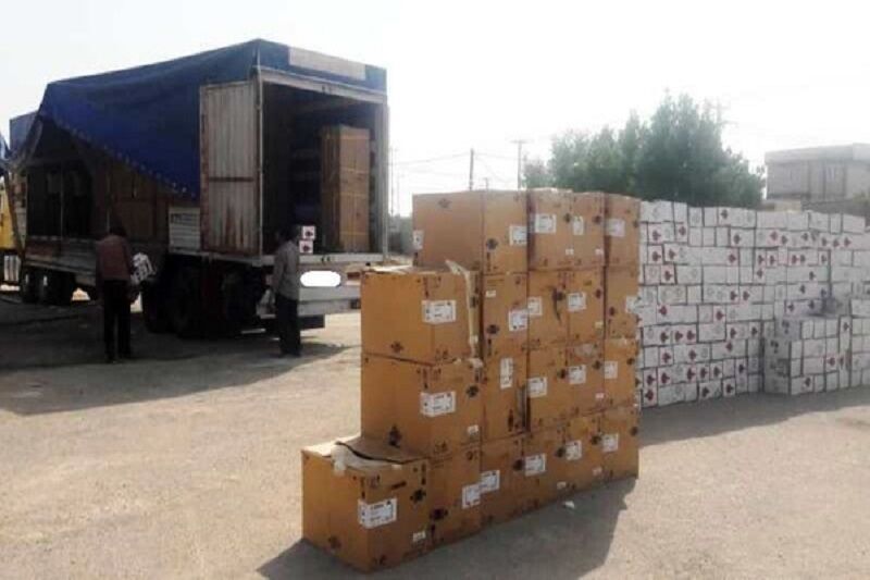 پنج دستگاه خودروی حامل کالای قاچاق در زنجان توقیف شد