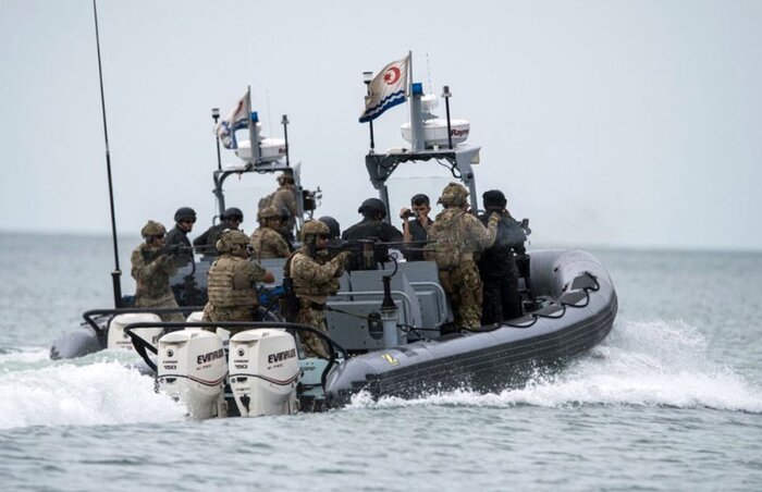 تمرینات مشترک نیروهای دریایی ویژه جمهوری آذربایجان و ترکیه در خزر