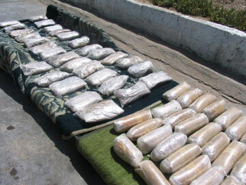 ۵۵۳ کیلوگرم مواد مخدر در ۲ عملیات جداگانه در کرمان کشف شد
