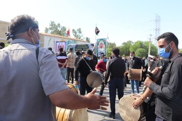 آبادان تشییع شهید ناجا