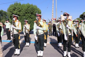 آبادان تشییع شهید ناجا