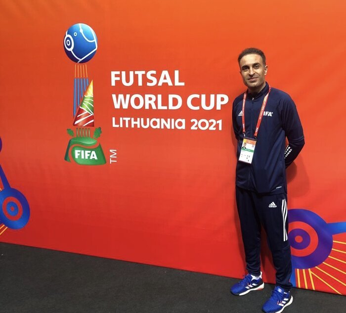 Dos árbitros iraníes participarán en el Mundial de Futsal 2021