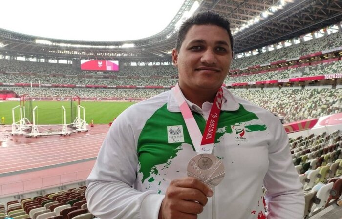 قهرمان پارالمپیک: پاداش نقدی بابت مدال نقره من، کامل پرداخت شود