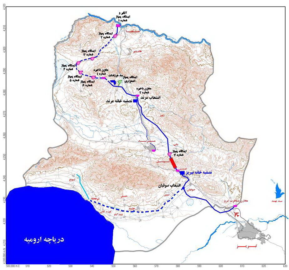 مطالبه تکمیل طرح انتقال آب ارس به تبریز 