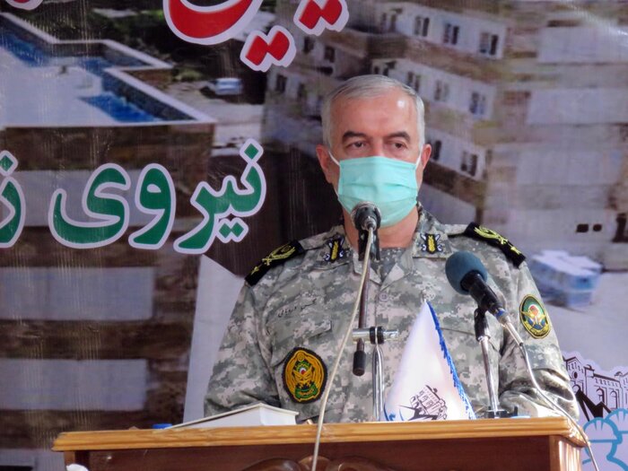 ۱۲۶ واحد مسکونی سازمانی ارتش در پادگان امام رضا (ع) مراغه افتتاح شد