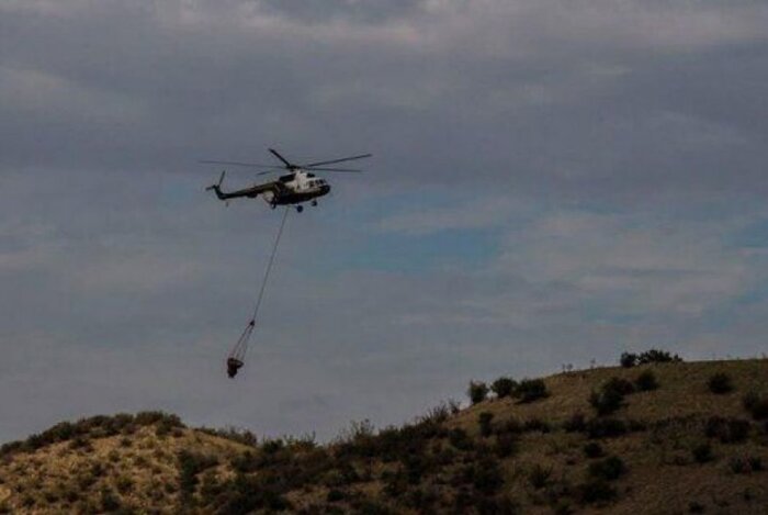 افزایش امدادرسانی هوایی زمان مهار آتش جنگل کردکوی را کاهش می‌دهد