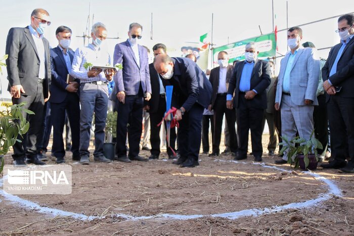 سه طرح صنعتی و کشاورزی در اسفراین افتتاح یا کلنگ زنی شد
