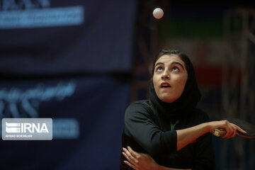 Entrenamientos del equipo de tenis de mesa iraní
