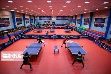 مسابقات تنیس روی میز بین المللی جام امام رضا (ع) در همدان آغاز شد 