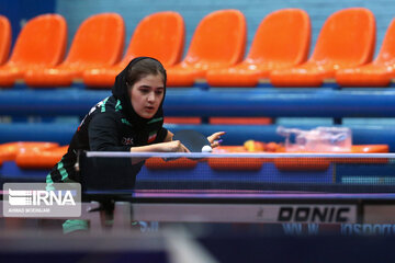 Entrenamientos del equipo de tenis de mesa iraní
