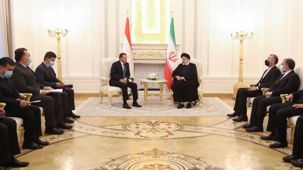 دیدار نخست وزیر تاجیکستان با آیت الله رئیسی
