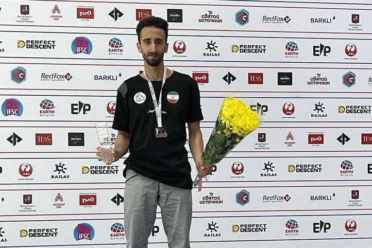 Iran's Edrisi wins bronze medal in World Championships