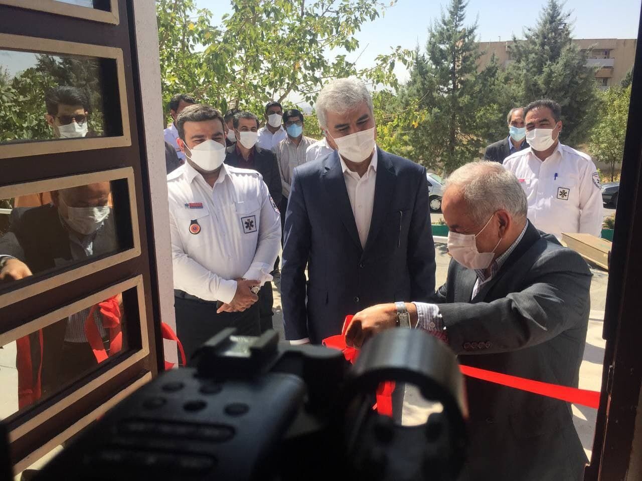 پایگاه اورژانس دانشگاه رازی کرمانشاه افتتاح شد 