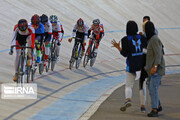 Iran's women track cycling competitions